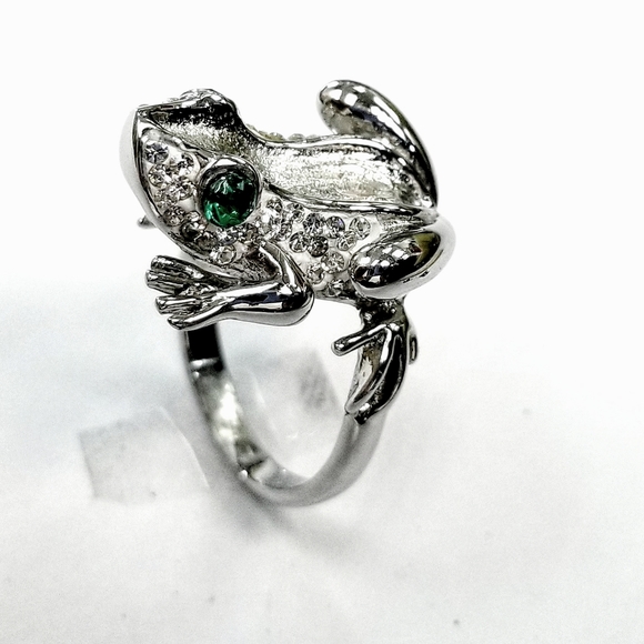 Stainless steel frog ring - Picture 4 of 11
